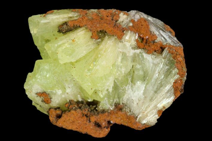 Yellow-Green Adamite Crystal Cluster - Durango, Mexico #127037